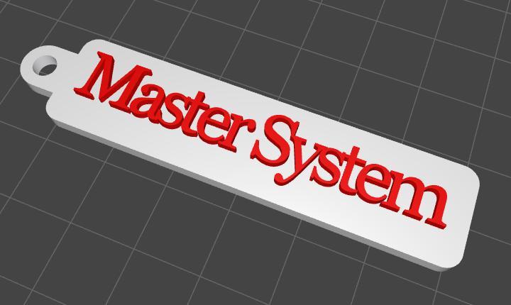 Sega MasterSystem Keychain
