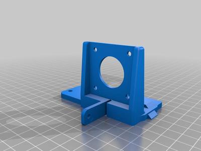 Anycubic I3 Titan aero mount with Bltouch remix 