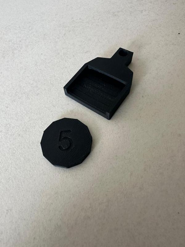 Shopping Cart Keychain - 5 NIS