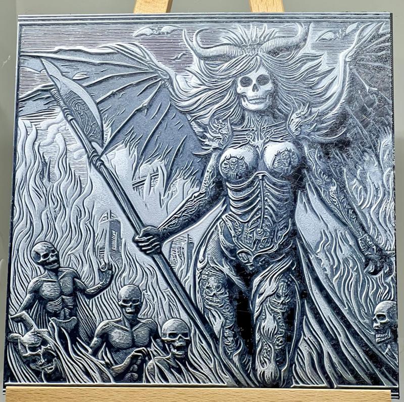 Embossed Reaper #3