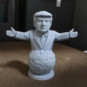Donald Trump - Lowpoly Planet Leader