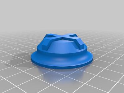 3M mask - ventilator filter connector CLOSED