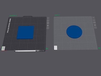 blanked coasters