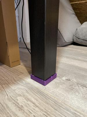 Ikea Lack table leg caps