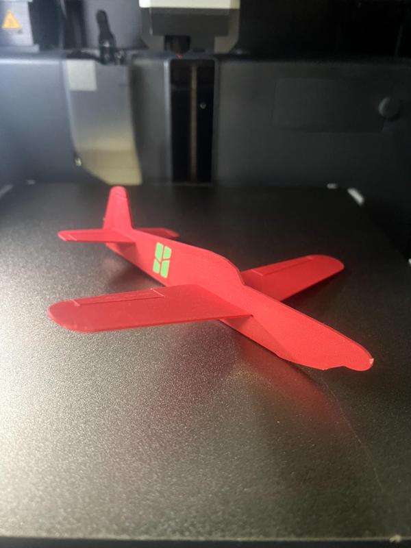 CARD - TOY AIRPLANE - EASY TO ASSEMBLE FUN TO FLY