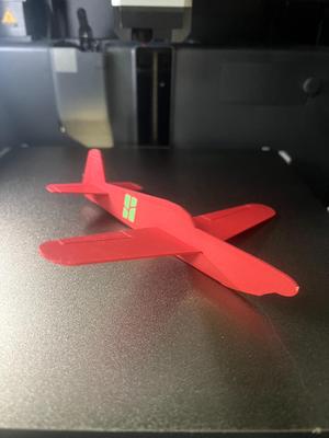 CARD - TOY AIRPLANE - EASY TO ASSEMBLE FUN TO FLY