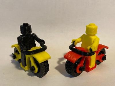 Mini Figure Motorcycle