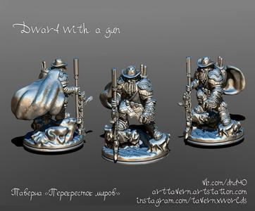 Dwarf with a gun