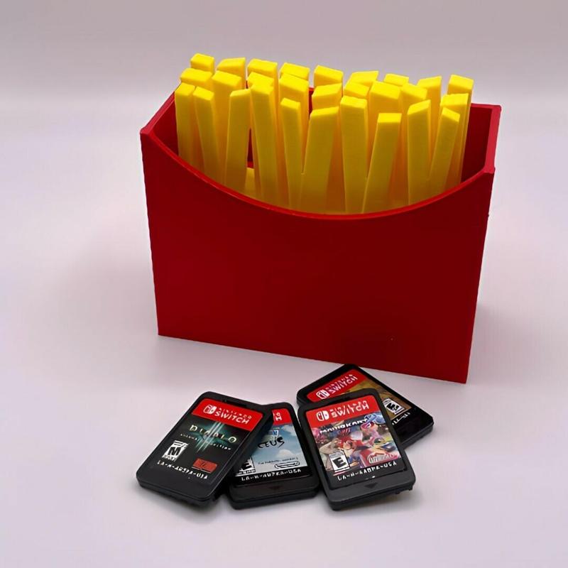 FRENCH FRIES SWITCH GAME CASE