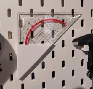 IKEA Skadis Measuring Triangle Holder