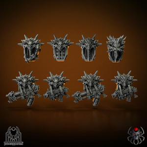 Flame Lizards Battle Squad Backpacks (Bits)