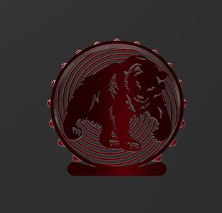 Bear Q14 - Quick Print Gift - 2D - NO SUPPORT