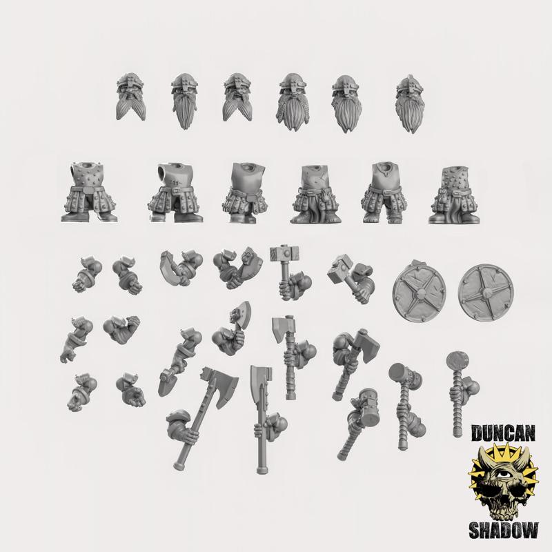 Dwarf Multipart Kit (Pre Supported) (M)