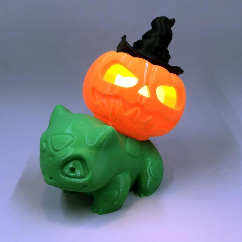 Bulbasaur Pumpkin Witch's Hat