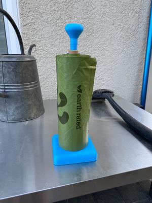 Outdoor Dog Bag Holder (Now With Embedded Magnets!)