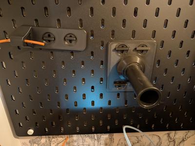 Ikea Skadis spool holder 