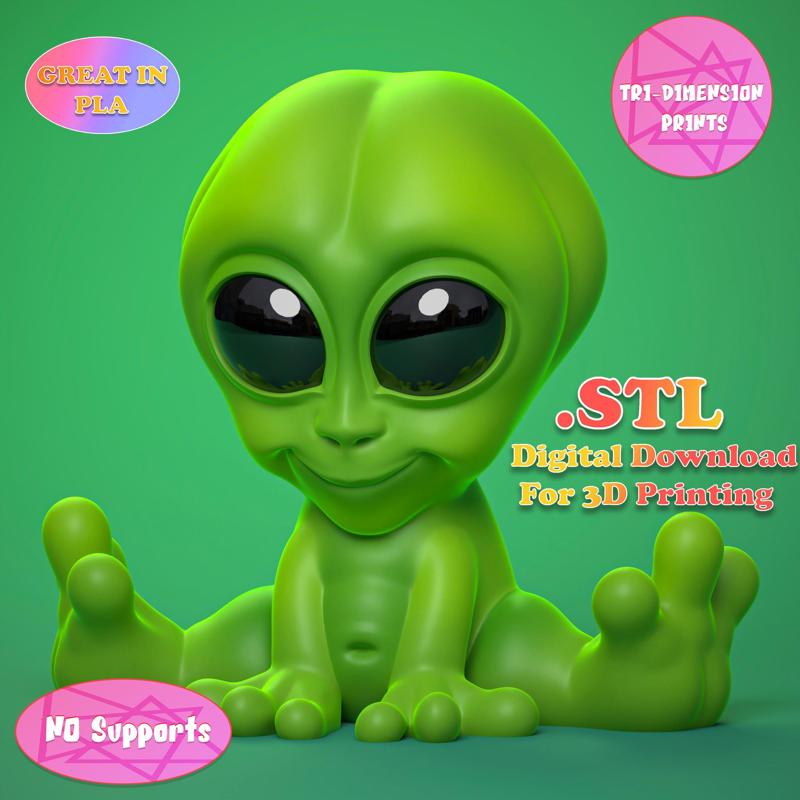 Cute Alien (NO SUPPORTS)