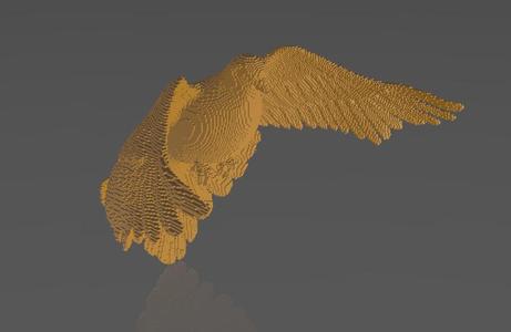 Dove 00 - Blocks - Perfect Design - Easy Print - Decor