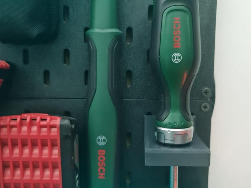 Skadis bosch green garden screwdriver holder