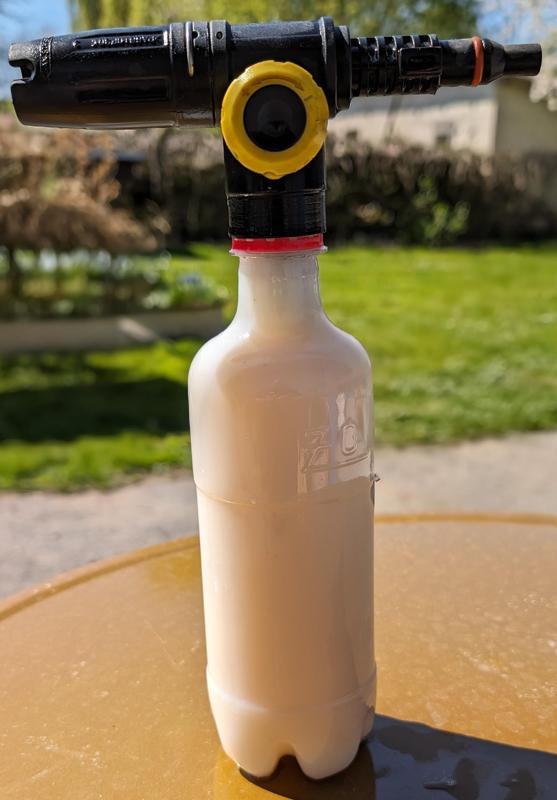 Parkside PHD 170 A1 shampoo bottle reduction