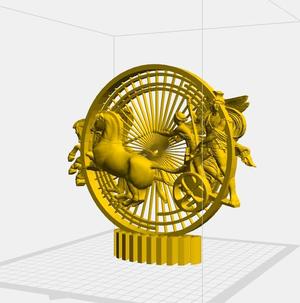 Roman Soldiers On Horses - P25 - Decor - Trinket - Quick Print Gift - 3D - NO SUPPORT