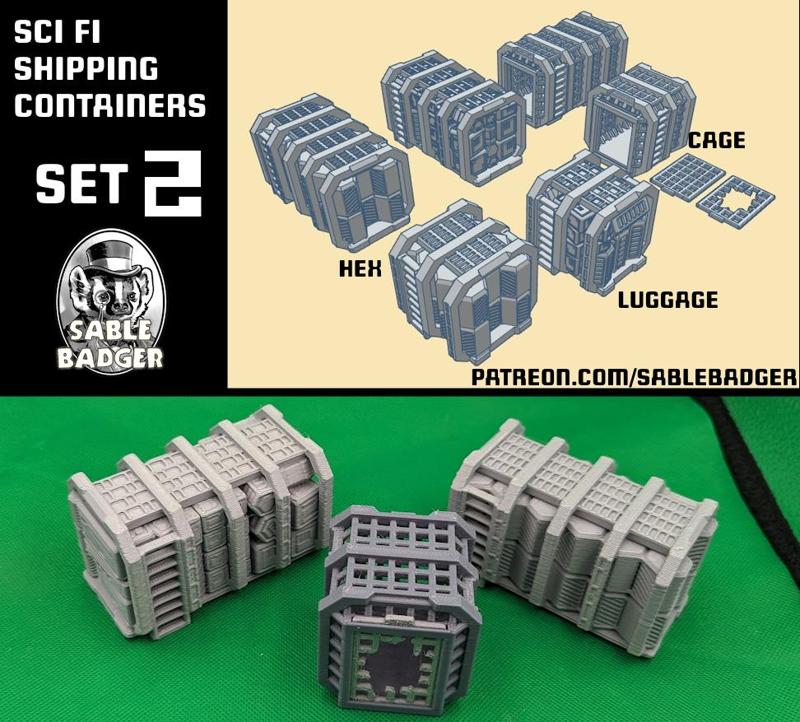 Sector 23 - Sci Fi Shipping Containers 2
