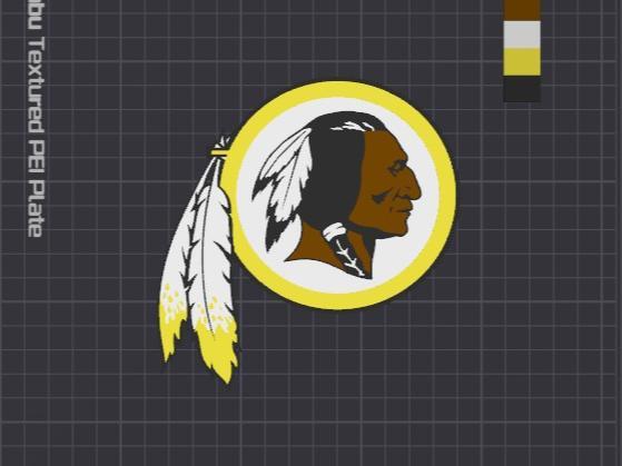 Washington Redskins Coaster