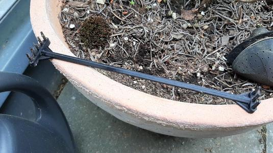 mini rake with variants (double, small, big) 
