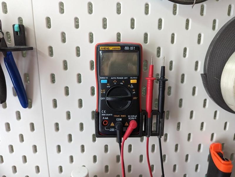 Aneng AN8008 Multimeter Skadis Holder