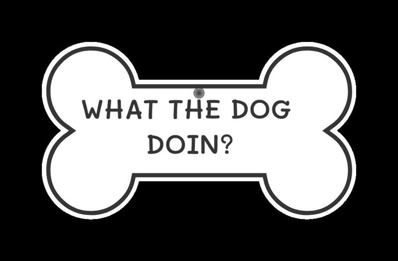 Dog sign
