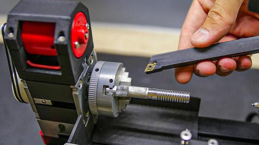 Manual CNC Mini Lathe with DRO