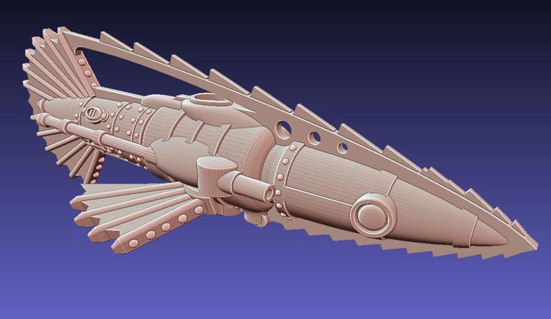 Aquanefs - Esox Steampunk Submarine