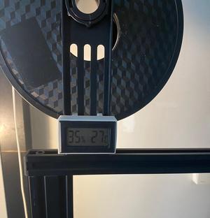 Temperature & hydrometer Display Mount for Ender3