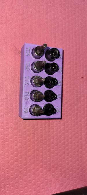 1/4 inch Drive Torx & E-Torx tray