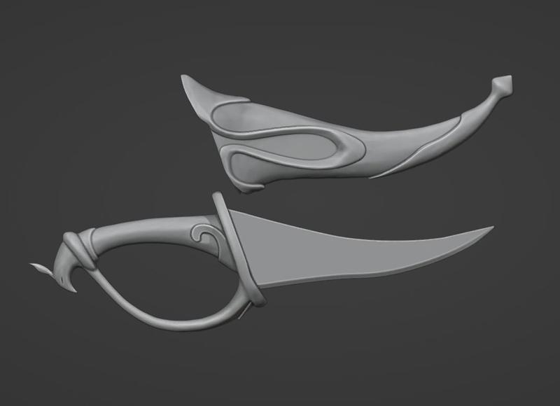 GENSHIN IMPACT KAEYA DAGGER