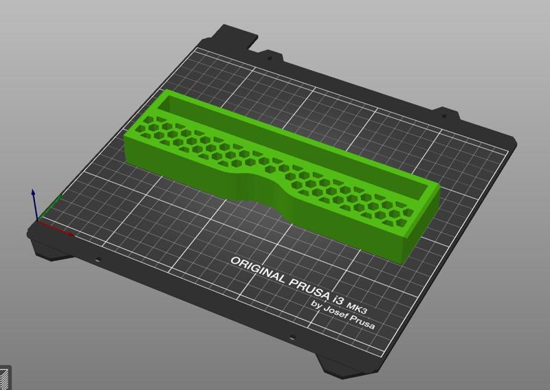 Monitor riser for IKEA Burhult shelf