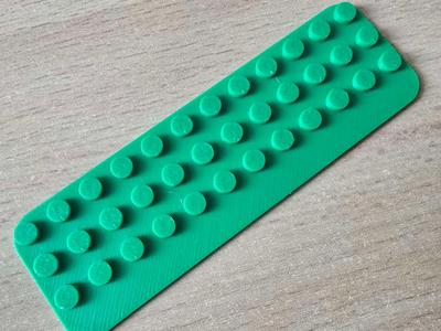 LEG0 compatible Test grid 3x12_PLA