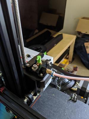 Stepper Motor Rotation Indicator (Arrow) / Ender 3 Extruder Gear Cap