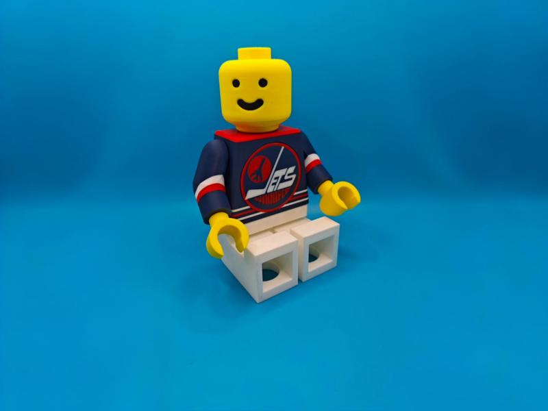 NHL Brick Man - Winnipeg Jets Heritage (500%)