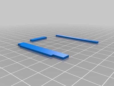 Gameboy pocket LCD bracket