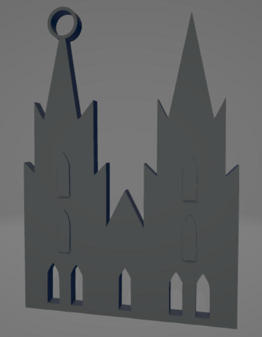 Köln cathedral keychain