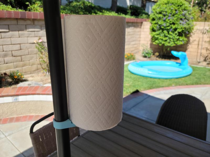 Patio Umbrella Paper Towel Holder