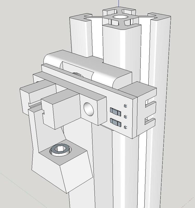 Optical Endstop Mounts Anycubic Kossel Plus