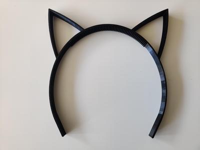 Headband with Cat Ears - Minimalistic