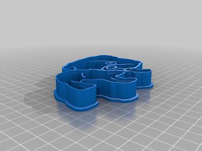 english bulldog cookie cutter