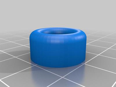 Elastic instrument foot