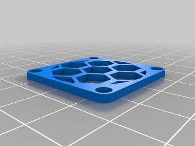 Prusa i3 30mm extruder fan grill