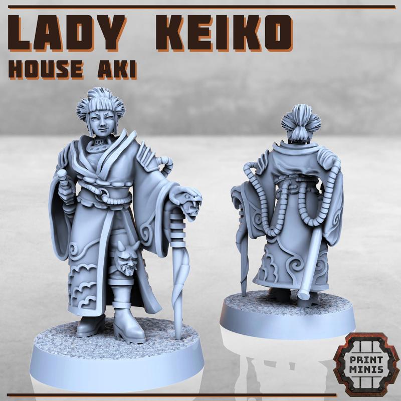 Lady Keiko - House Aki (plus Tea Merchant variation)