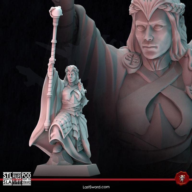 Imperial Kindred Arch Mage on foot