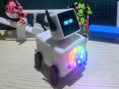 Voice-controlled Robotic Dog 32mm Lamp Plate Version